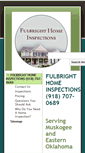 Mobile Screenshot of fulbrighthomeinspections.com